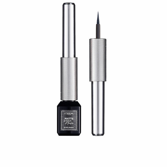 Eyeliner L'Oreal Make Up Matte Signature 12-platini metal (3 ml)