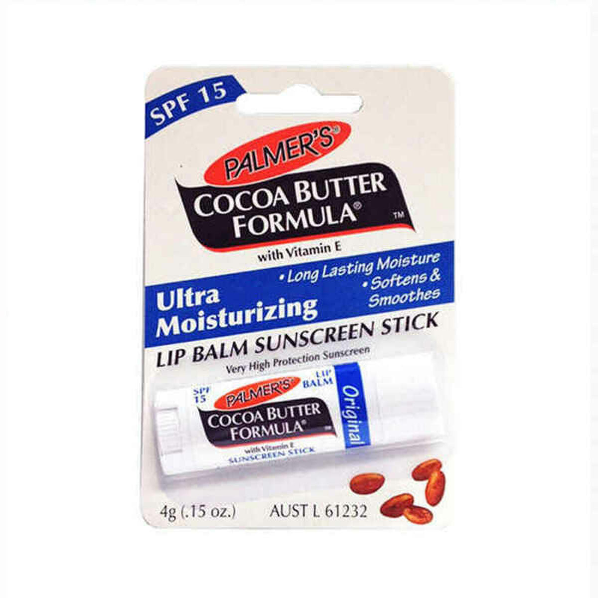 Lip Balm Cocoa Butter Formula Original Palmer's PPAX1321430 (4 g) byKim Palmers