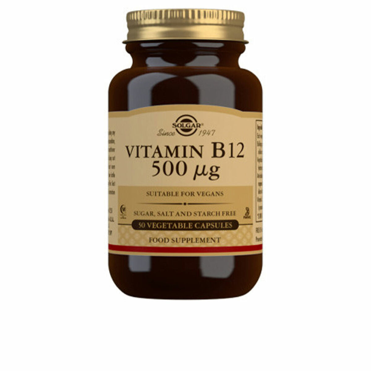 Vitamin B12 Solgar   Vitamin B12 50 Units