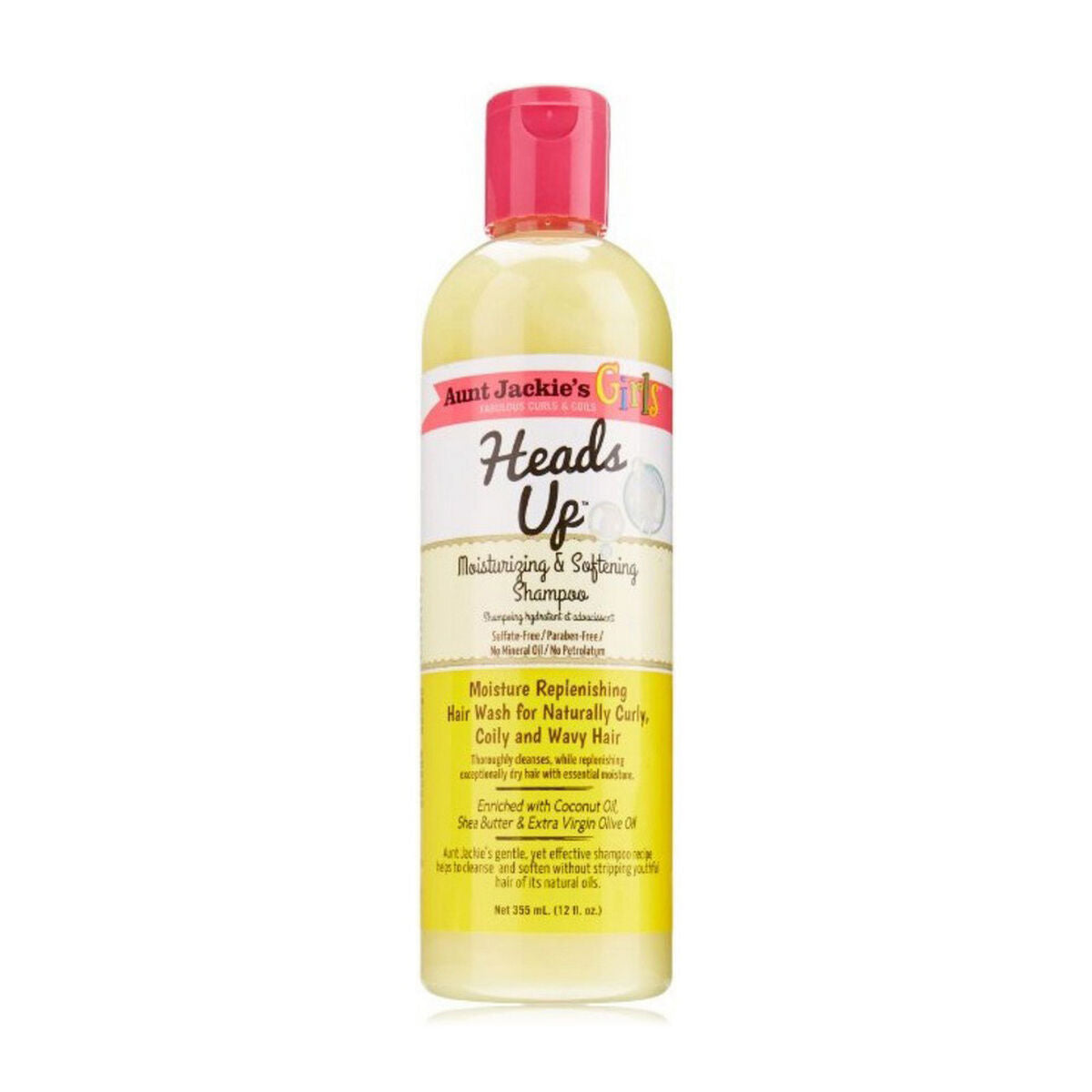 Shampoo C&C Girls Heads Up Aunt Jackie's (355 ml) - byKim