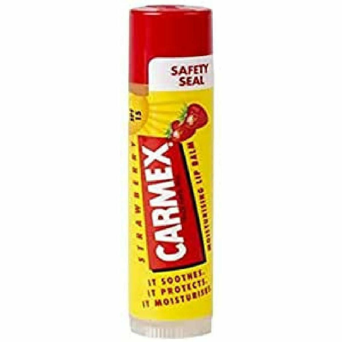 Moisturising Lip Balm Carmex Spf15 Strawberry (4,25 g) byKim Carmex