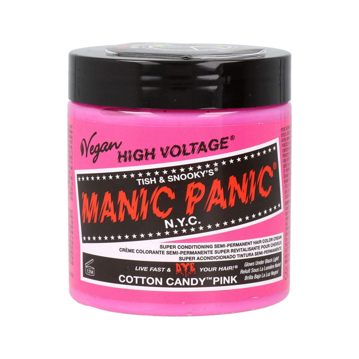 Semi-permanent Colourant Manic Panic Panic High Pink Vegan (237 ml) Manic Panic