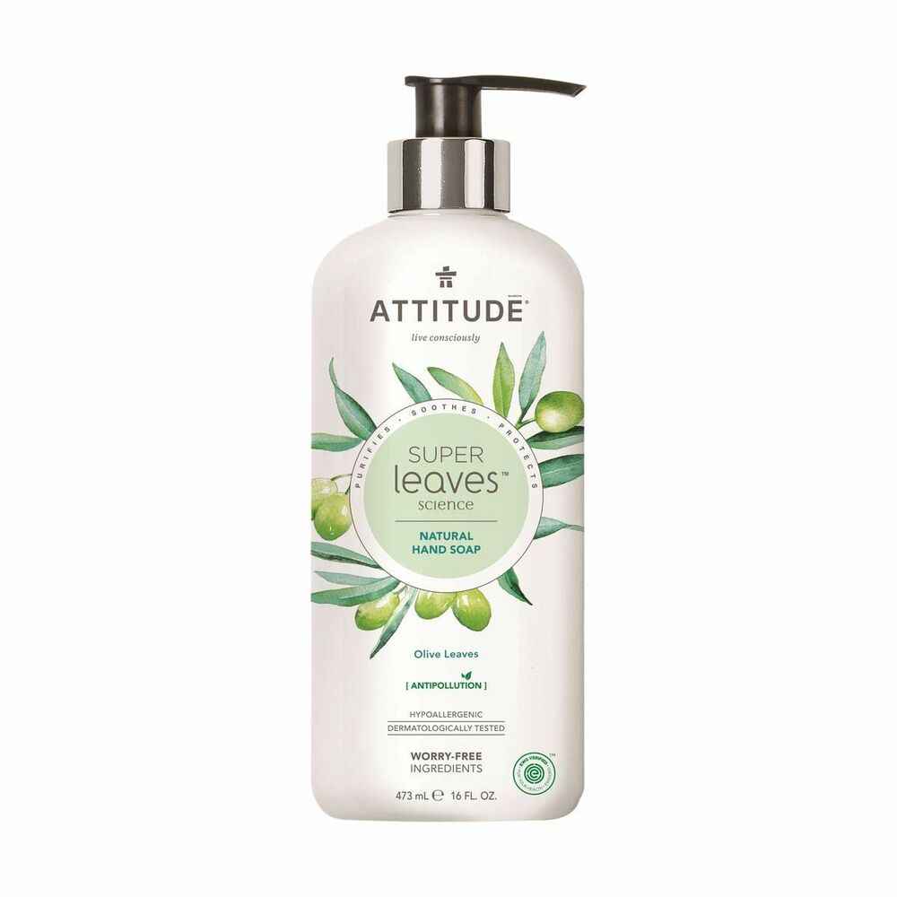 Hand Soap Olive Leaves Attitude (473 ml) Attitude