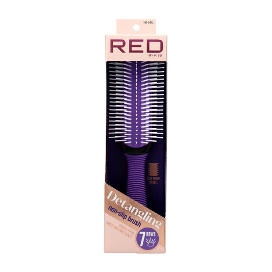 Detangling Hairbrush Red Kiss Kiss 7 Red Kiss