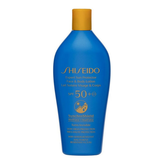 Sun Lotion Expert Sun Protector Shiseido 901355 Spf 50 300 ml (1 Unit) Shiseido