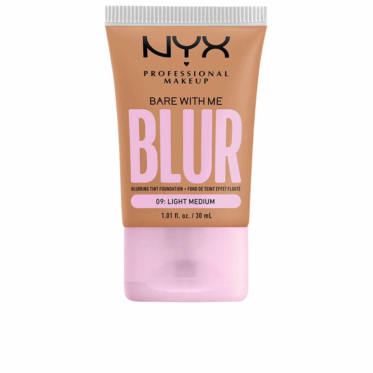 Liquid Make Up Base NYX Bare With Me Blur Nº 09-light medium 30 ml