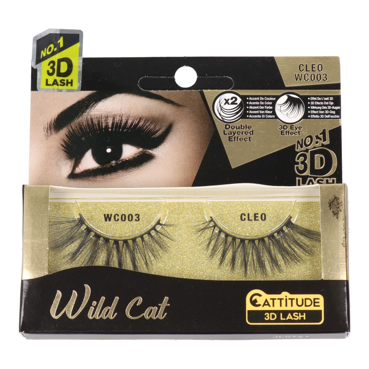 False Eyelashes Ebin New York Wild Cat Cleo