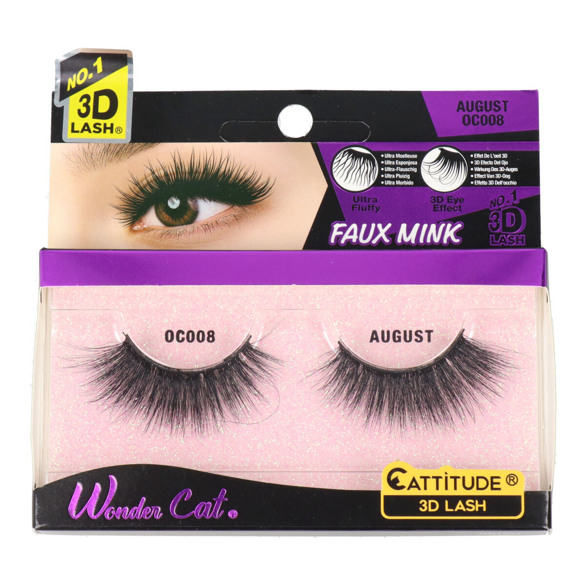 False Eyelashes Ebin New York Wonder Cat August