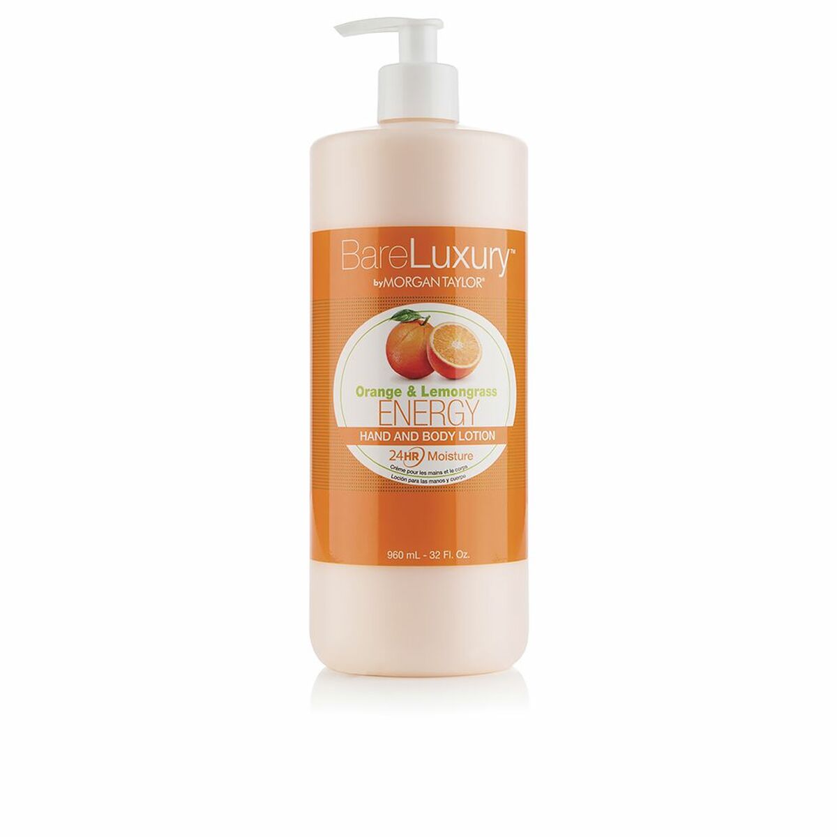 Hydrating Body Lotion Morgan Taylor Energy Orange & Lemongrass (946 ml)