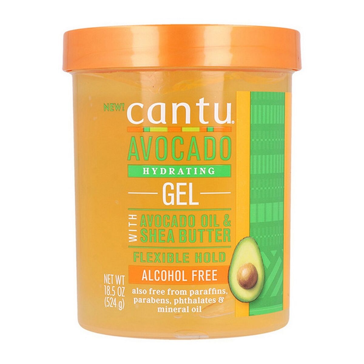 Shaping Gel Cantu Avocado Hydrating Avocado oil 524 g