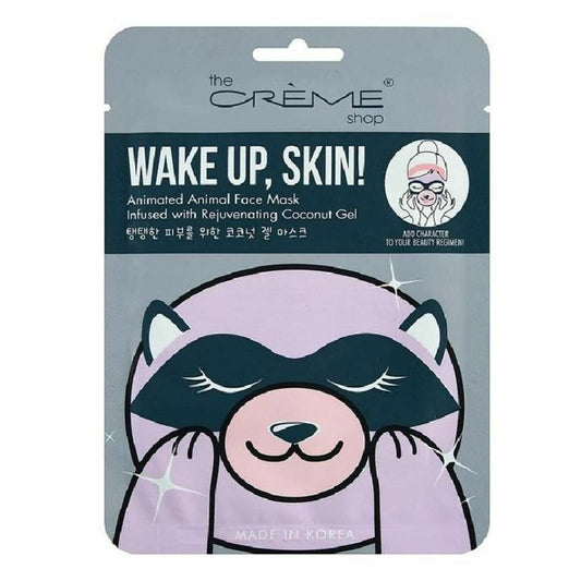 Facial Mask The Crème Shop Wake Up, Skin! Raccoon (25 g) The Crème Shop