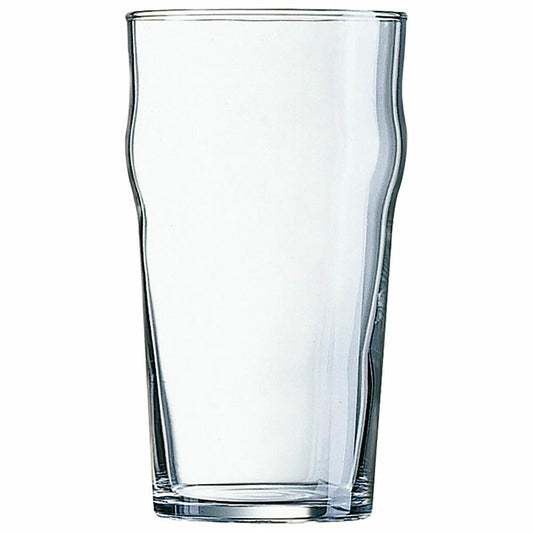 Set of glasses Arcoroc Nonic Transparent Glass 340 ml (48 Units) Arcoroc