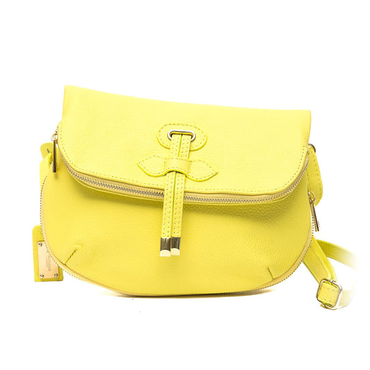 Women's Handbag Trussardi D66TRC1016-GIALLO Yellow Trussardi