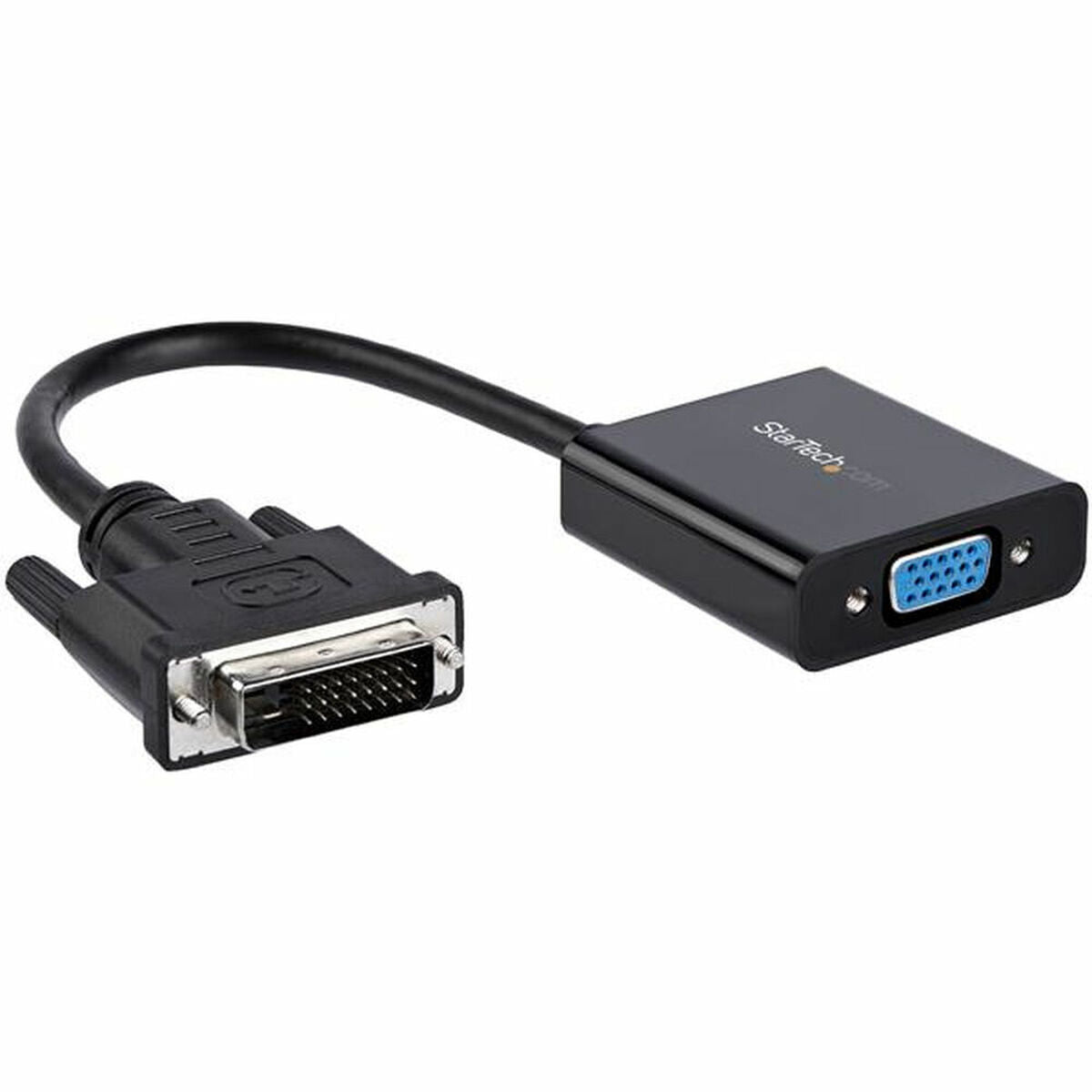 DVI-D to VGA Adapter Startech DVI2VGAE 0,19 m Black