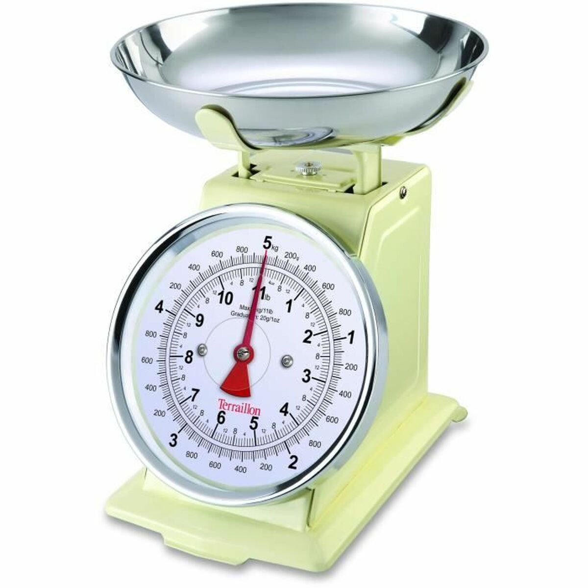 kitchen scale Terraillon TRAD 500 Beige 5 kg Terraillon