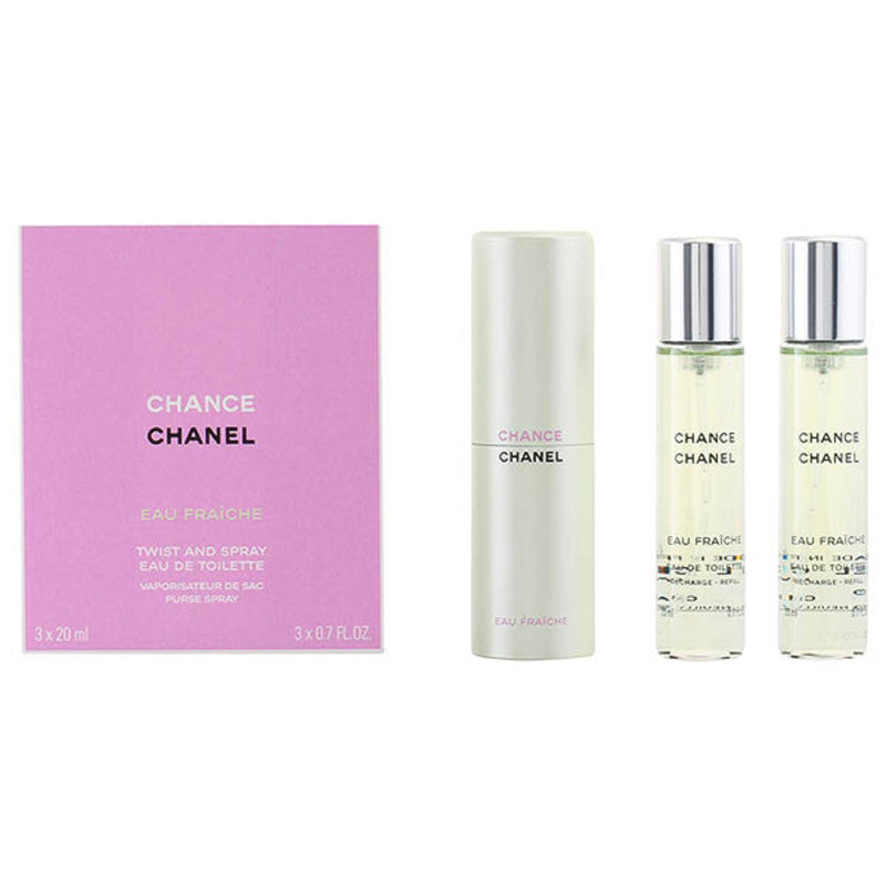 Women's Perfume Set Chance Eau Fraiche Chanel Chance Eau Fraiche (3 pcs) - Cosmetic and Perfume Sets - Chanel - Default Title