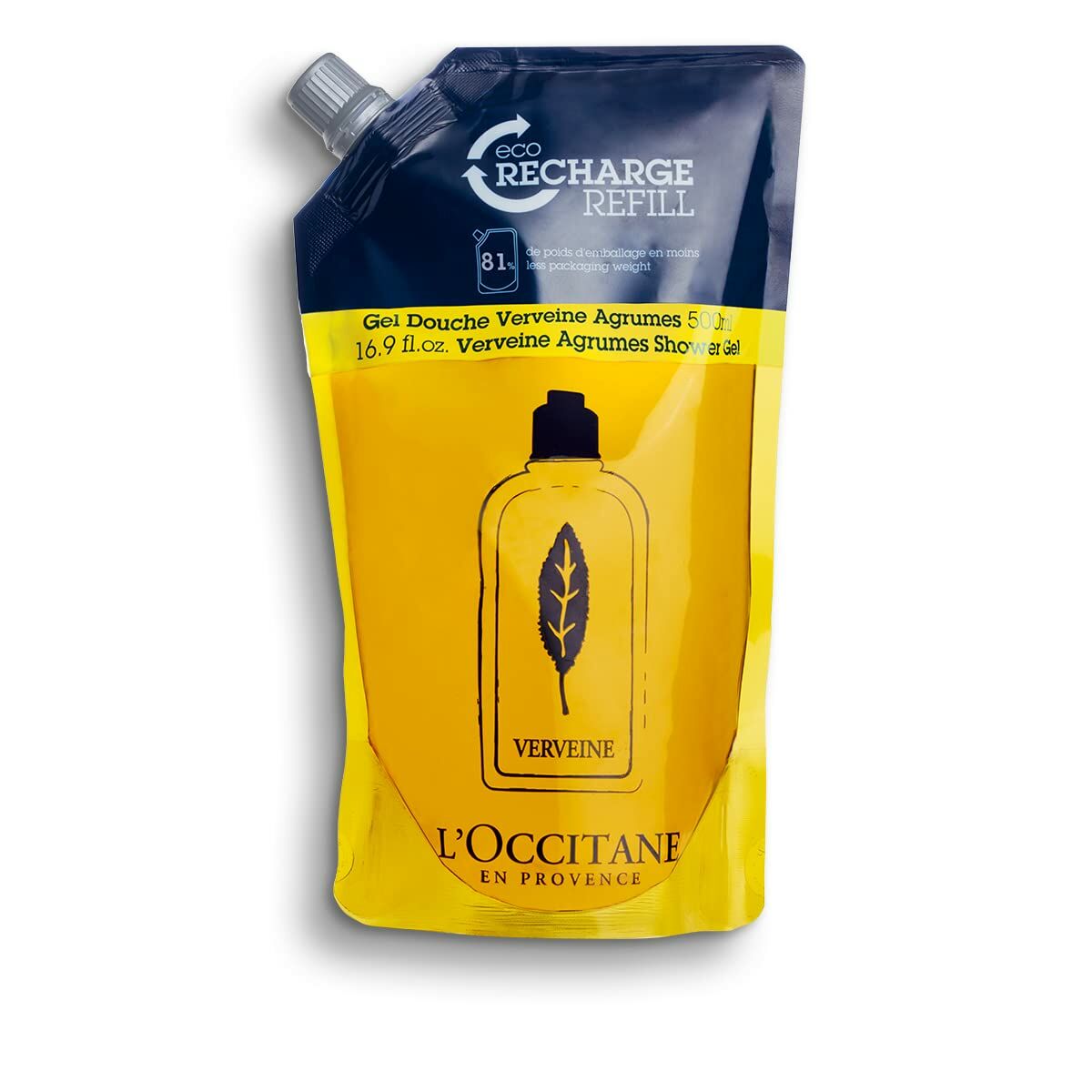 Shower Gel L'Occitane En Provence 500 ml Refill Citric Verbena