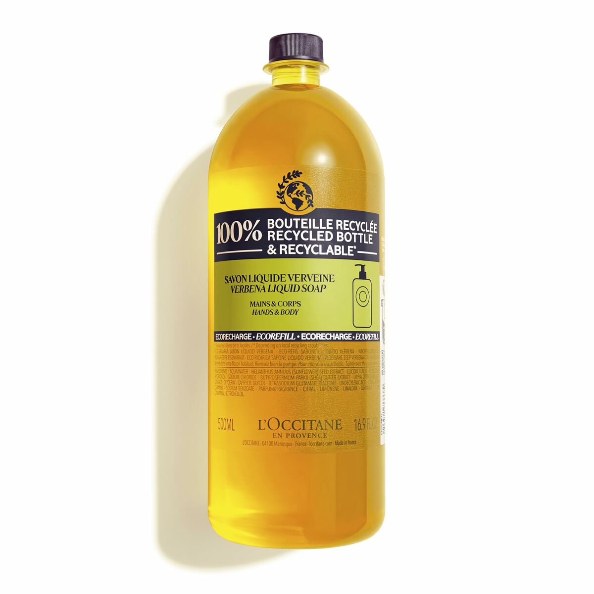 Shower Gel L'Occitane En Provence Verbena Refill 500 ml