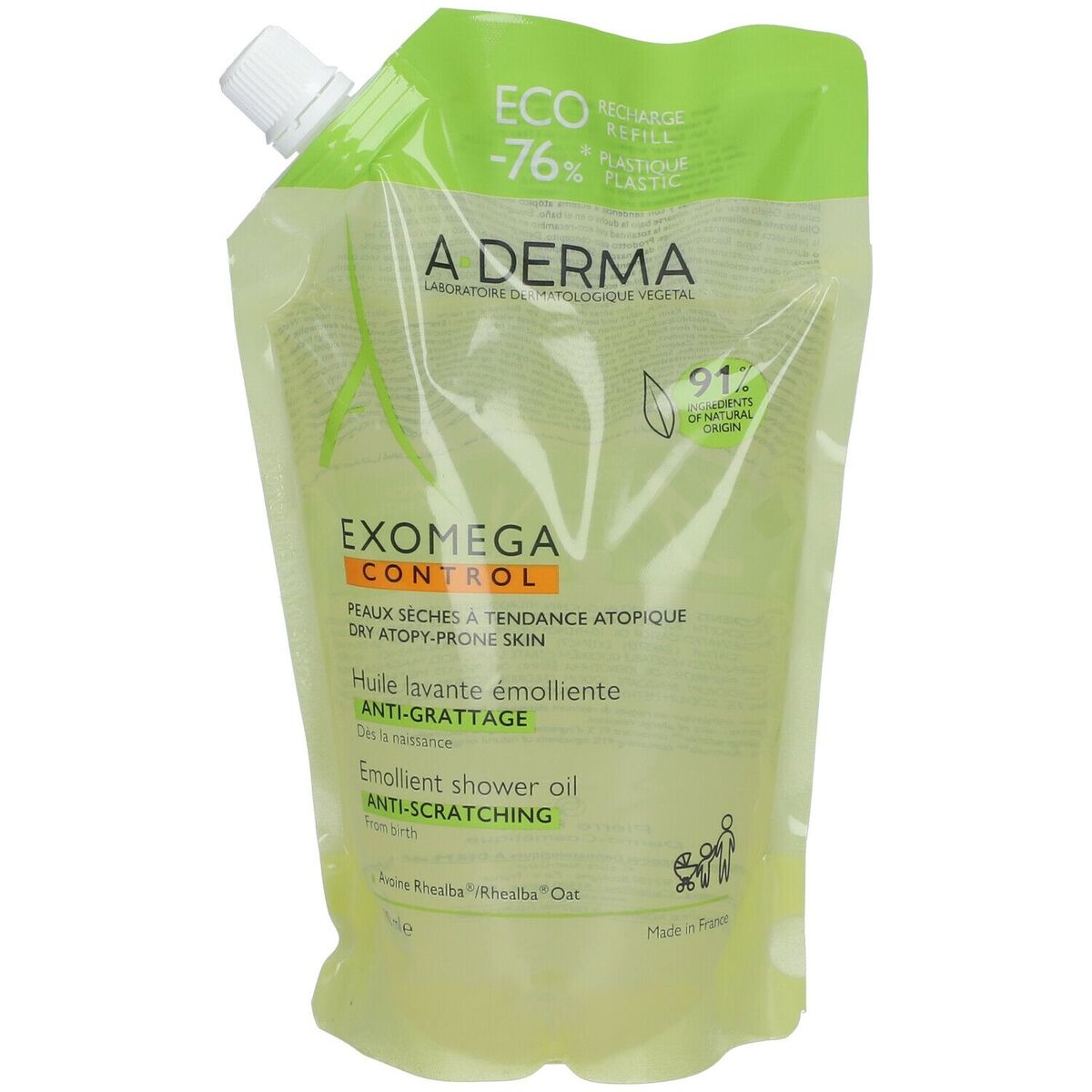 Shower Gel A-Derma Exomega Replacement A-Derma