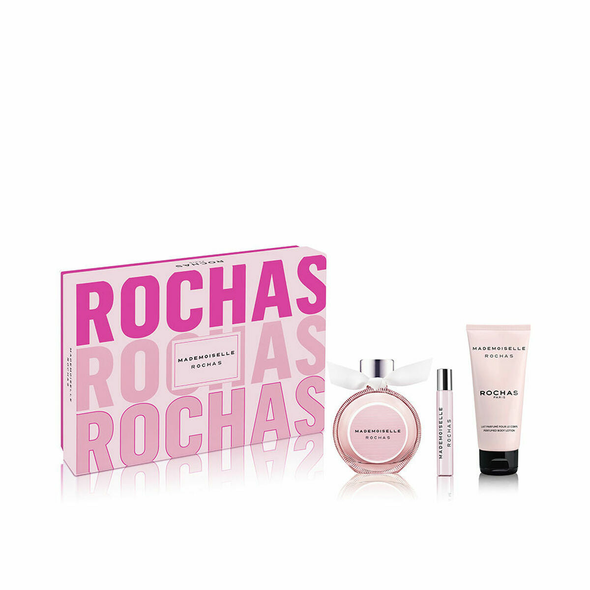 Women's Perfume Set Rochas MADEMOISELLE ROCHAS 3 Pieces