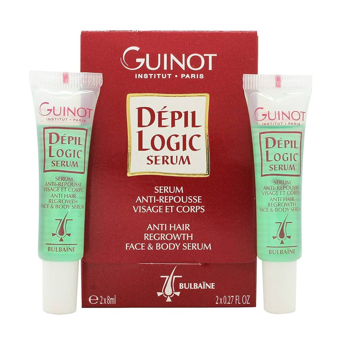 Hair Reduction Serum Guinot Dépil Logic 8 ml x 2