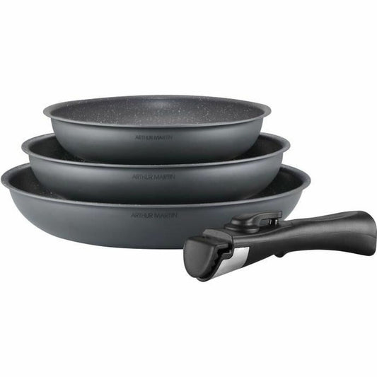 Cookware Arthur Martin AM521 Grey 4 Pieces Arthur Martin