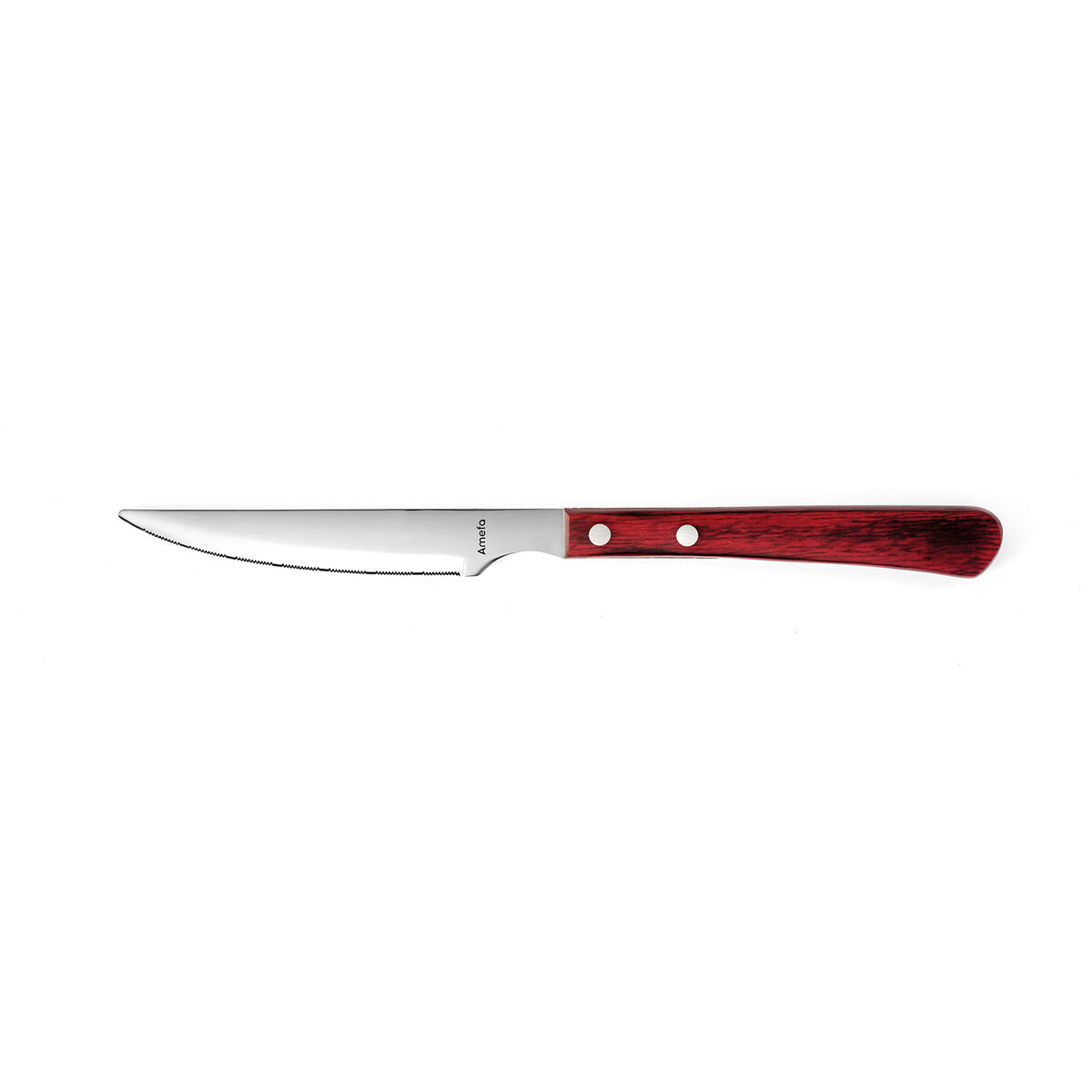 Knife for Chops Amefa Brasero Brown Metal 12 Units 24 cm (Pack 12x) Amefa