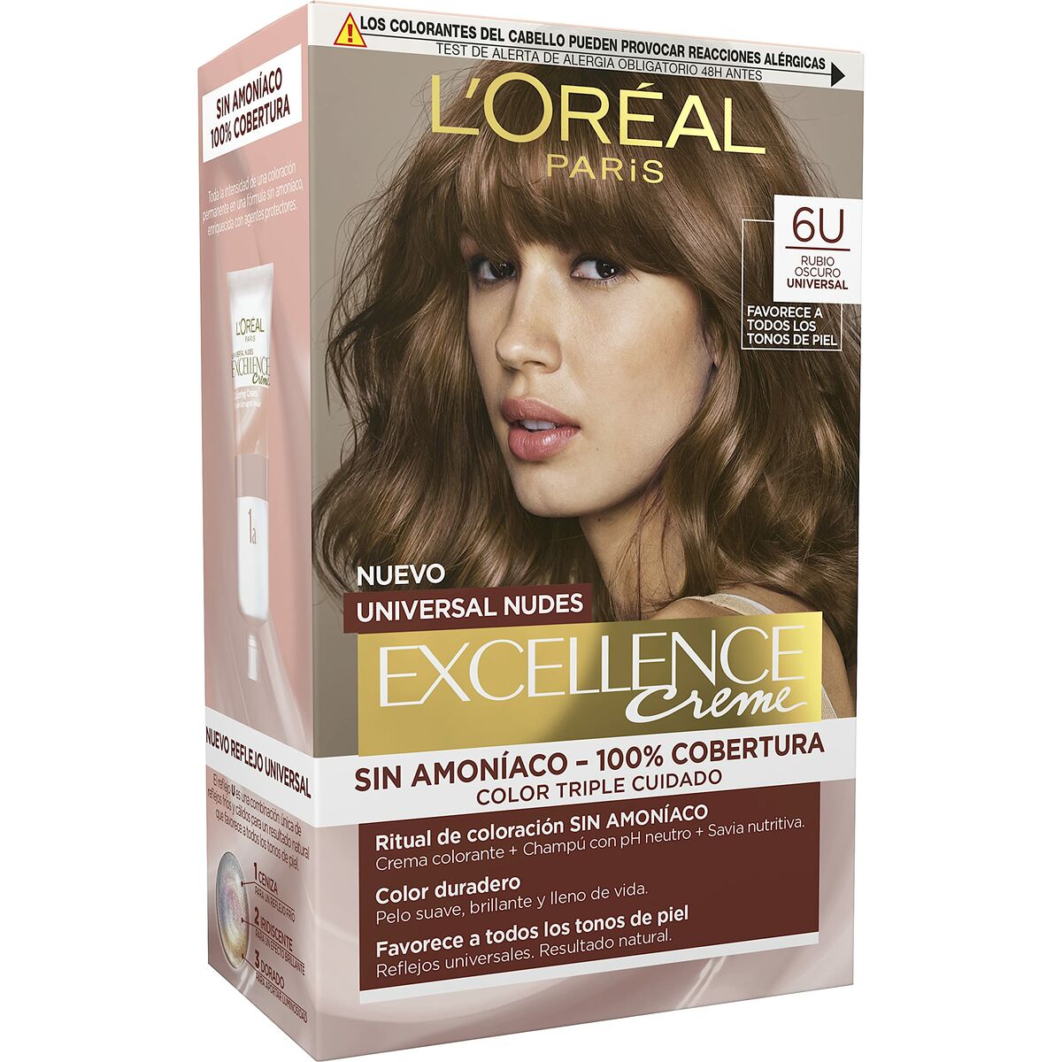 Permanent Dye L'Oreal Make Up Excellence Dark Blonde