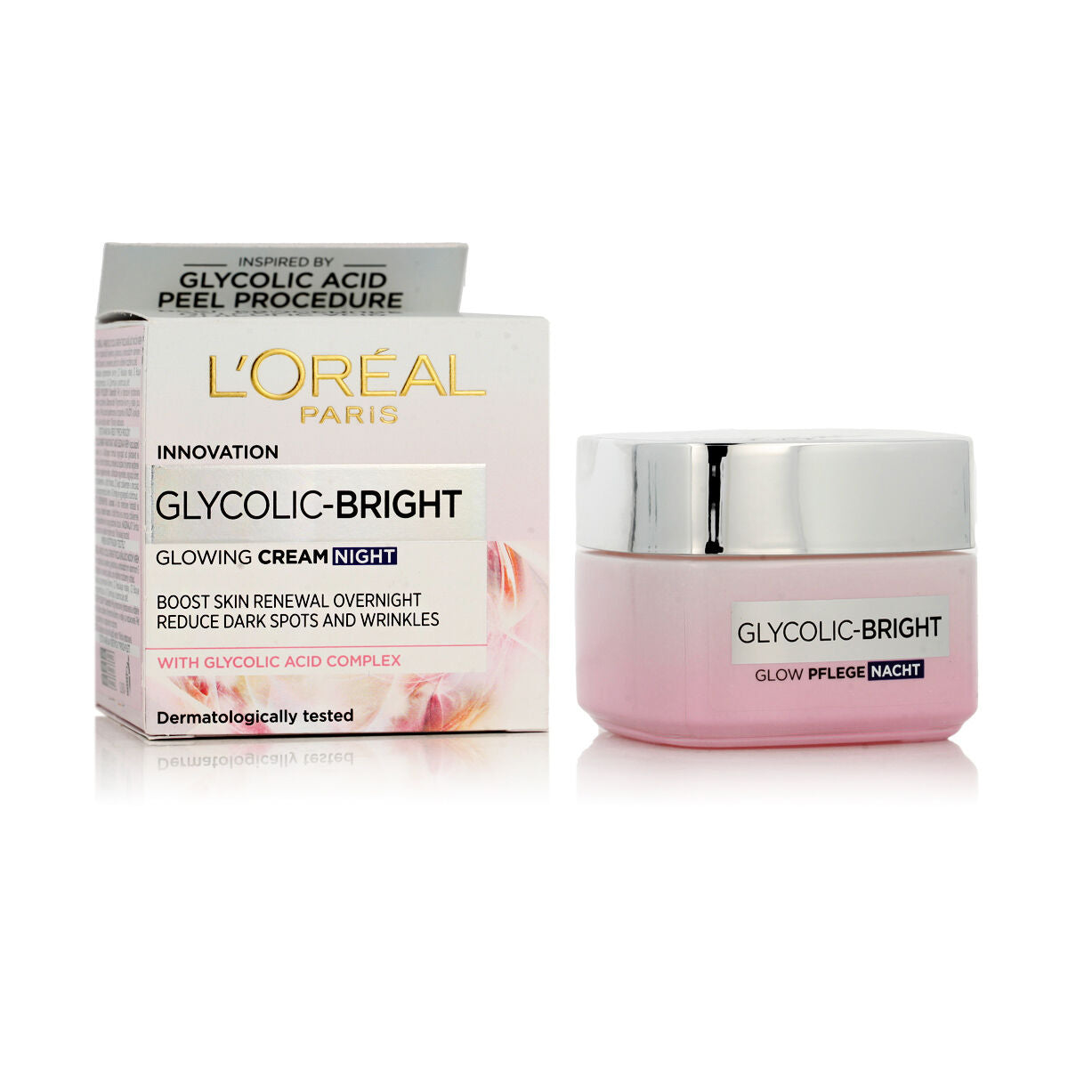 Night Cream L'Oréal Paris Glycol-Bright 50 ml