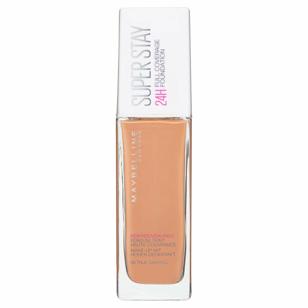 Liquid Make Up Base Superstay Maybelline Full Coverage 58-true caramel (Refurbished A+) - Make-up and correctors - Maybelline