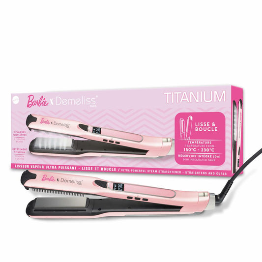 Hair Straightener Demeliss Barbie Edition Titanium V2 Demeliss