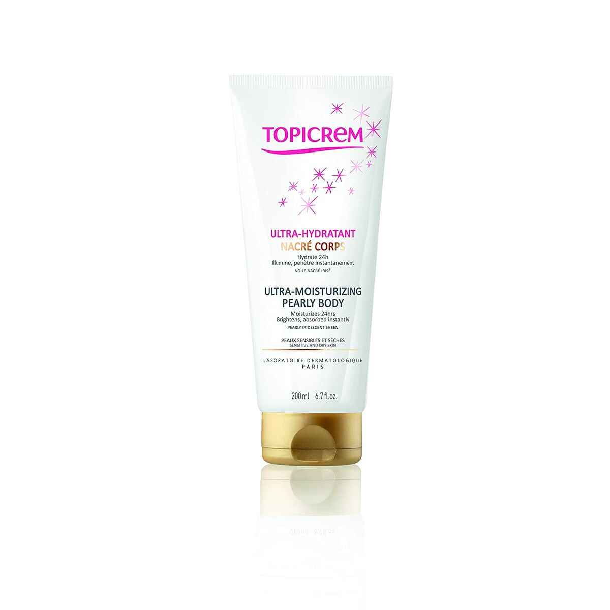 Body Cream Topicrem Pearly Body 200 ml Topicrem