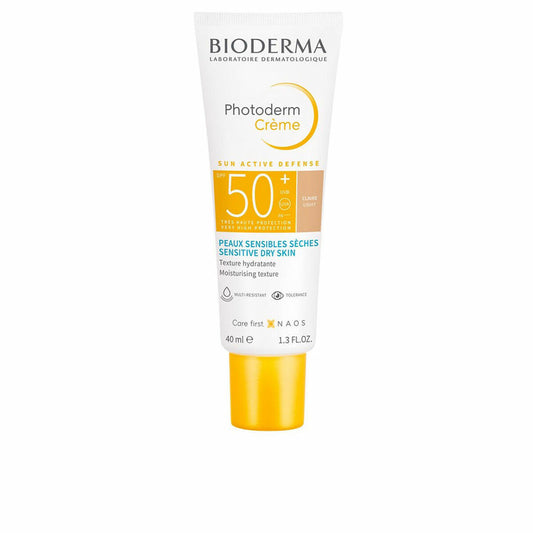 Sun Protection with Colour Bioderma Photoderm Spf 50+ 40 ml Bioderma