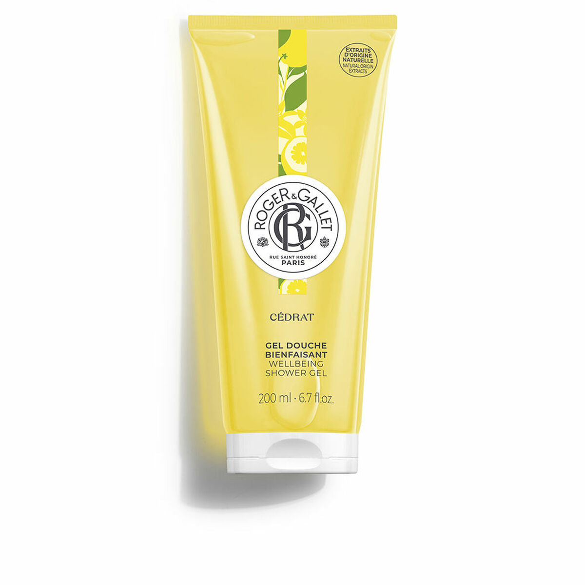 Bath Gel Roger & Gallet Cédrat Energizing Citron 200 ml Roger and Gallet