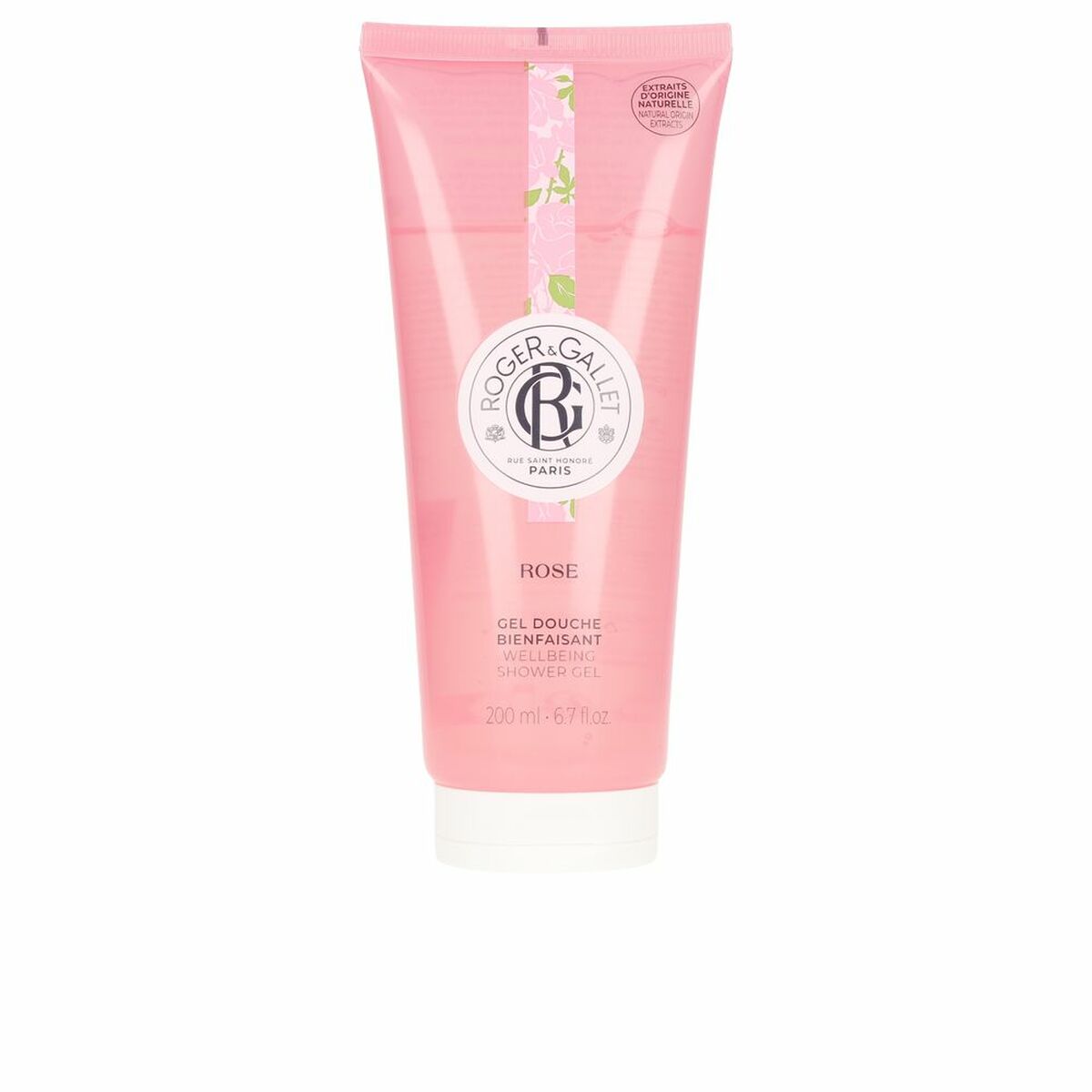 Shower Gel Roger & Gallet Rose 200 ml