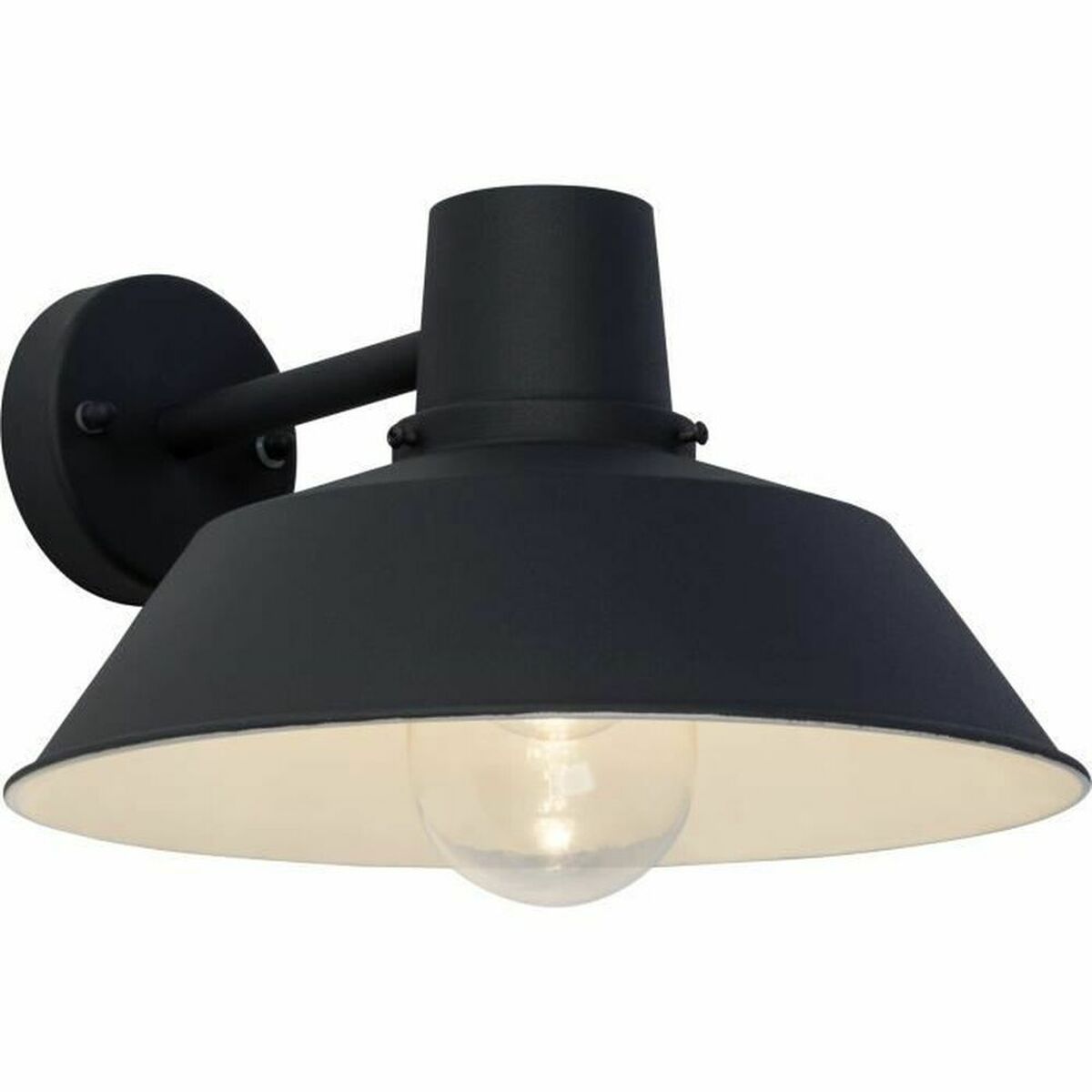 Wall Light Brilliant Black Anthracite Metal 60 W E27 Brilliant