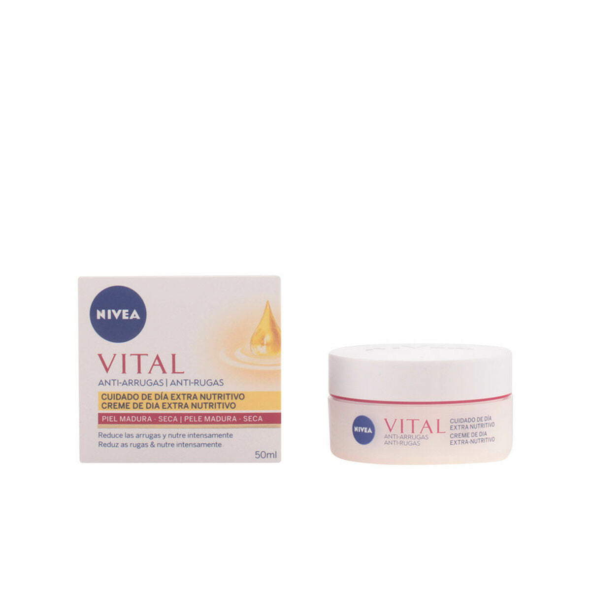 Anti-Wrinkle Cream Nivea Vital 50 ml Nivea