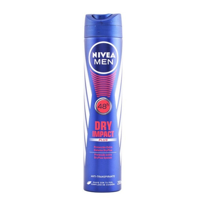 Spray Deodorant Men Dry Impacto Nivea