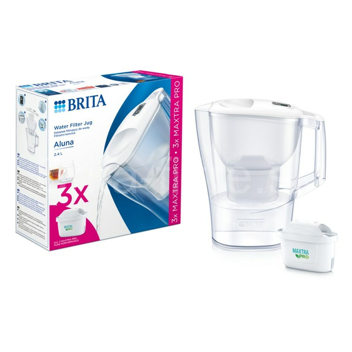 Filter jug Brita 1052801 White 2,4 L