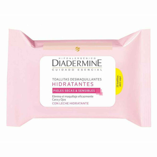 Make Up Remover Wipes Diadermine Moisturizing 25 Units Diadermine