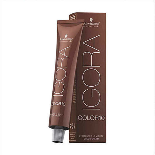 Permanent Dye Igora Nº9-0 Schwarzkopf (60 ml) Schwarzkopf