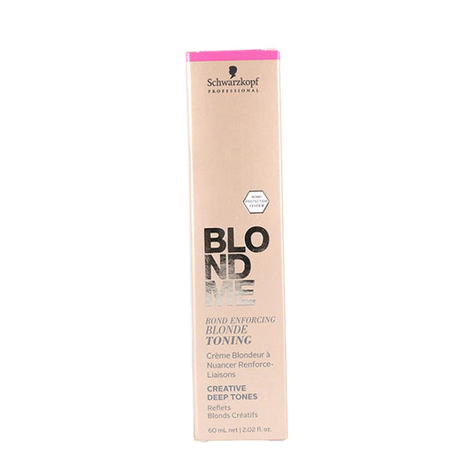 Permanent Dye Blondme Toning Intense Schwarzkopf Light brown (60 ml) Schwarzkopf