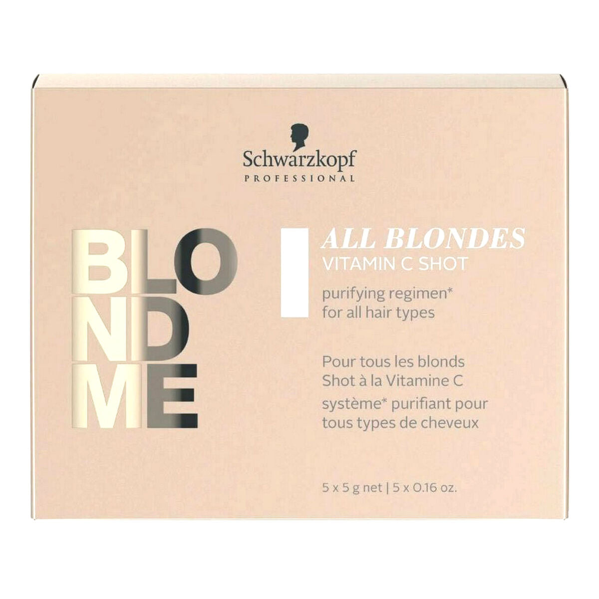 Strengthening Hair Treatment Blondme Keratin Restore All Blondes Shot Detox Schwarzkopf Blondme Keratin (25 g) - byKim