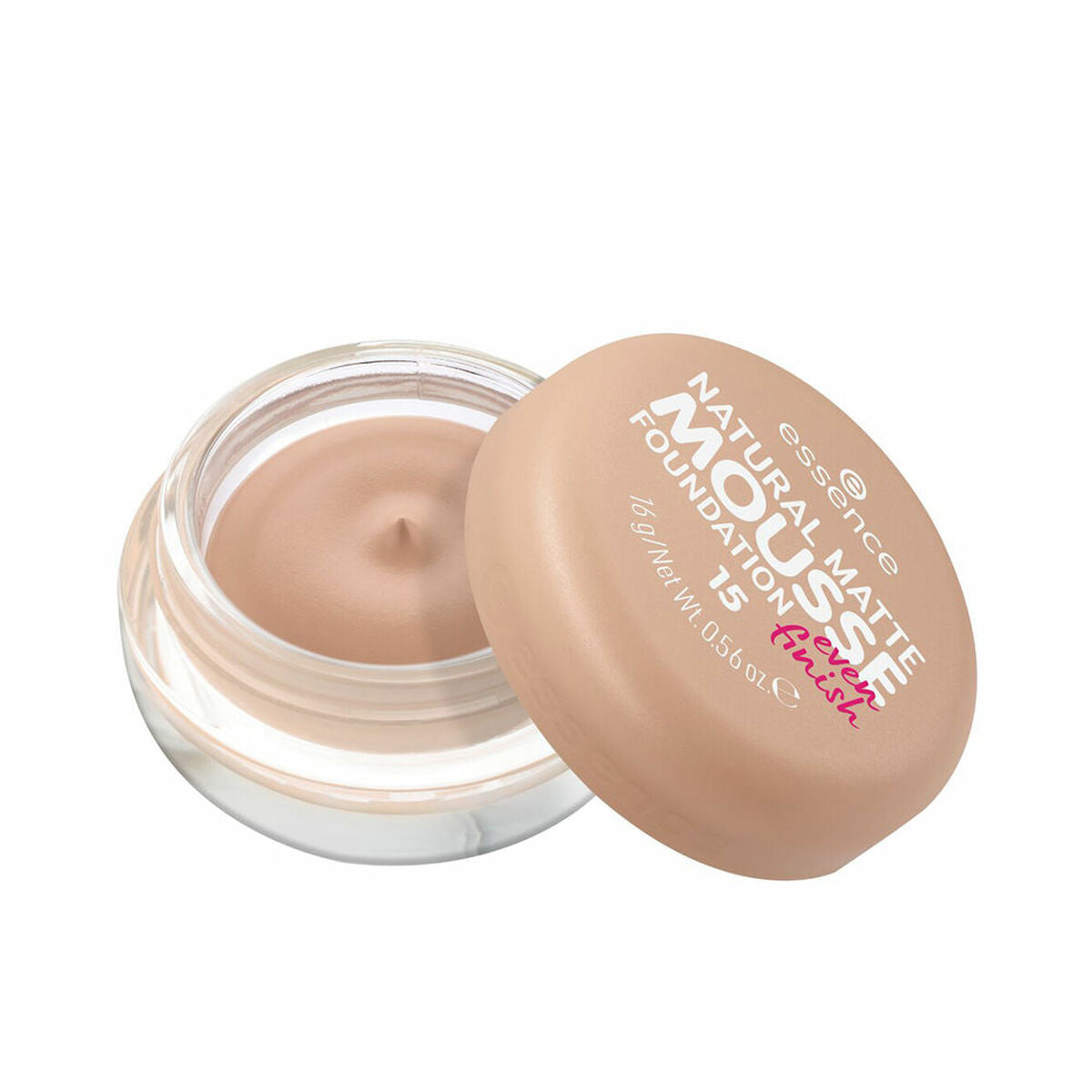 Mousse Make-up Foundation Essence NATURAL MATTE Nº 15 16 g