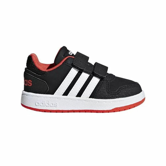 Sports Shoes for Kids Adidas Hoops 2.0 Black Adidas