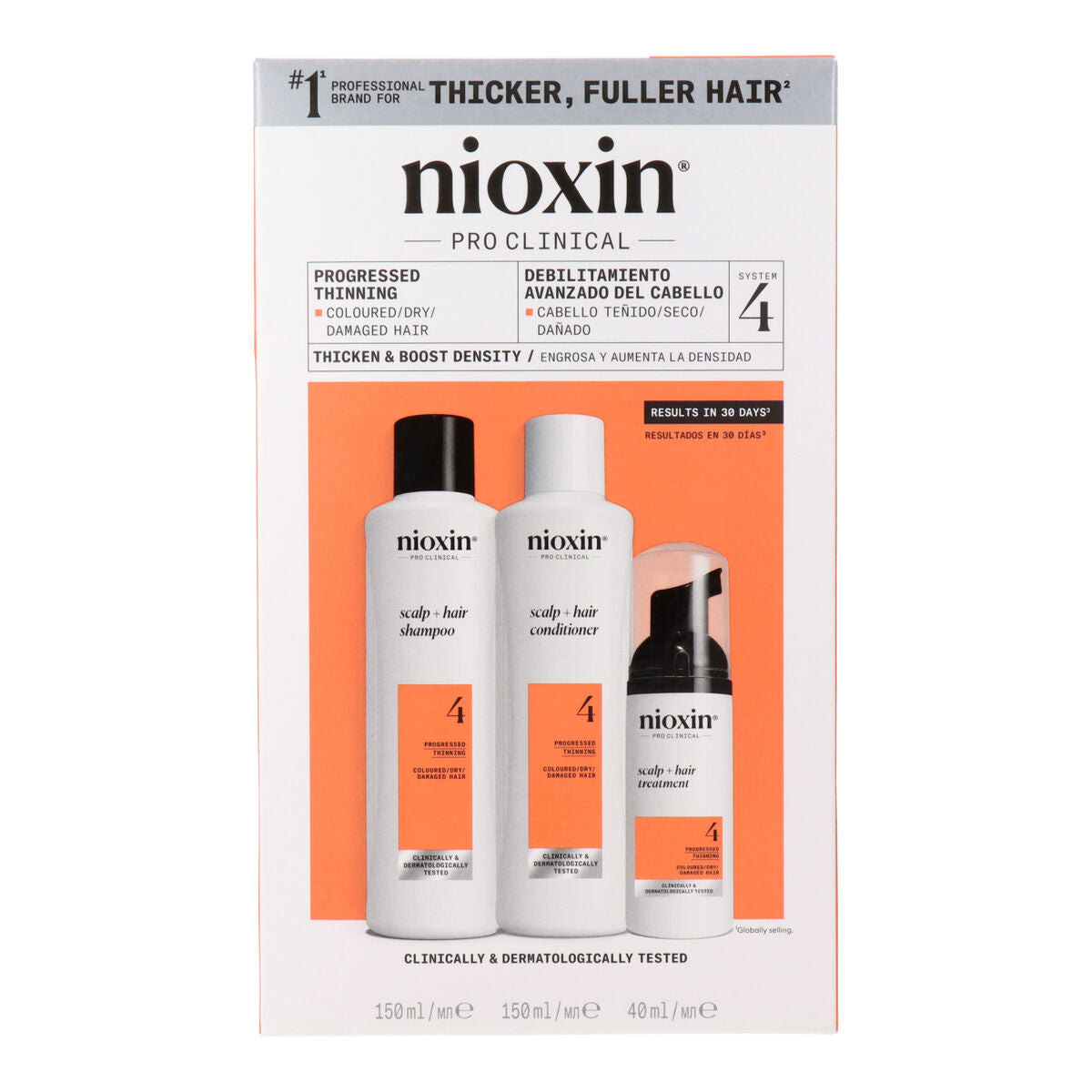 Hair Reconstruction Treatment Wella Nioxin Trial