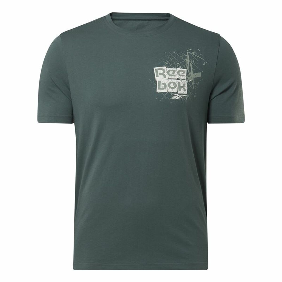 Men’s Short Sleeve T-Shirt Reebok Graphic Series Green Reebok