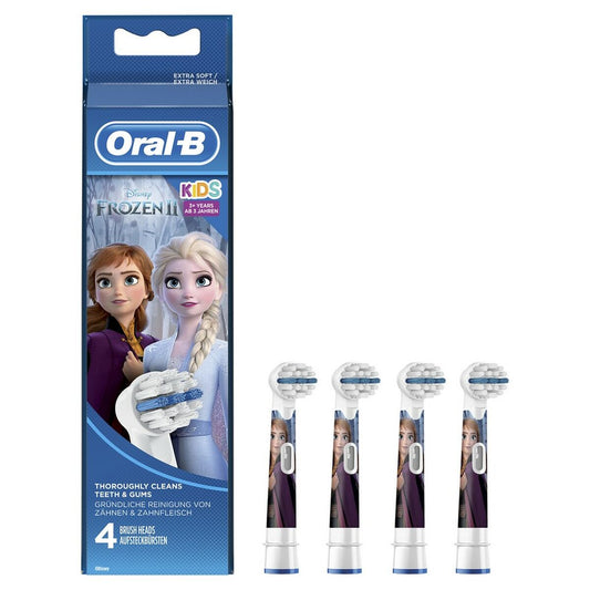 Replacement Head Oral-B EB 10-4FFS 4UD Purple Multicolour Oral-B