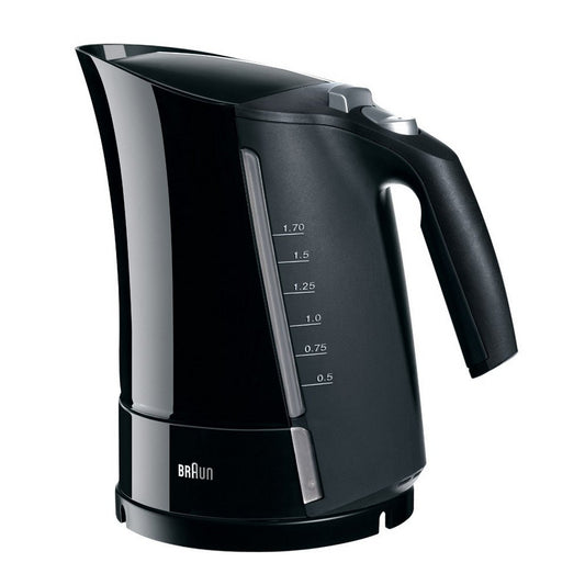 Electric Kettle with LED Light Braun 533631 1,7 L Black Plastic 3000 W 1,7 L Braun