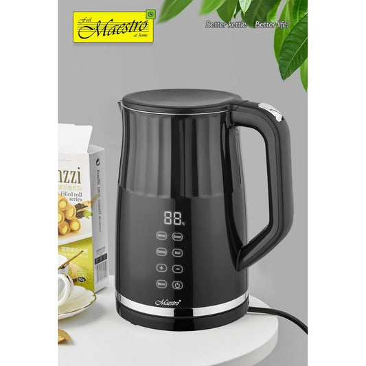 Kettle Feel Maestro MR-049 Black Transparent 2200 W 1,7 L